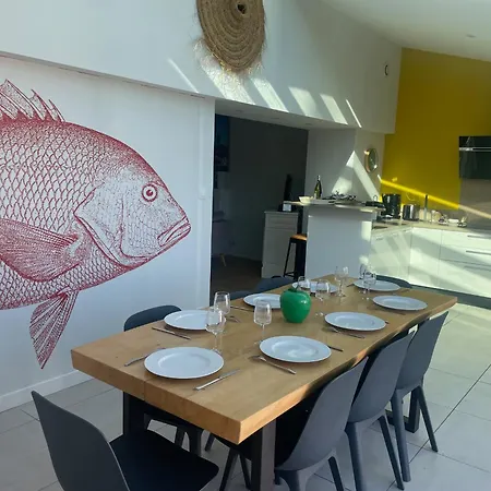 L'herbo' Magnifique Maison A 2 Pas Du Port De Peche 펜션 *