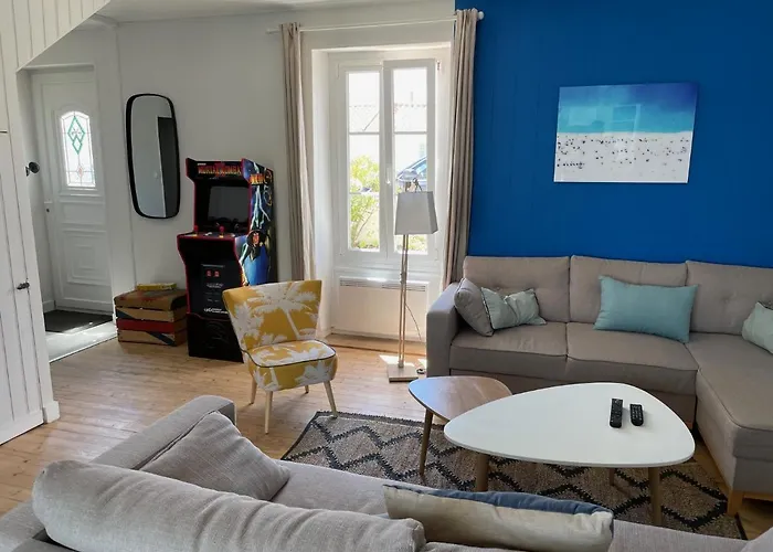 Vakantiehuis L'herbo' Magnifique Maison A 2 Pas Du Porte De Peche De L'Herbaudiere